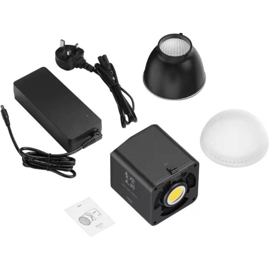 Ulanzi ML100RGB 100W Portable LED Video Light RGB(With EU Adapter) (Videocamera), Luce continua, Multicolore