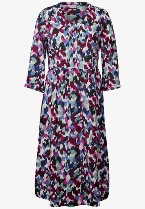 Produktbild Cecil Baumwoll-AOP-Kleid (L)