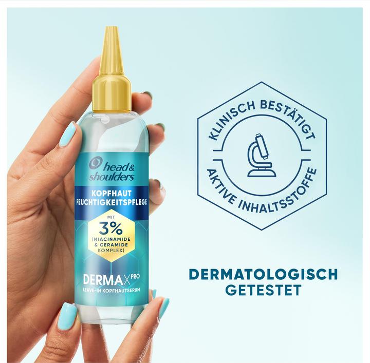 Productafbeelding Head & Shoulders Derma x Pro Leave-In Serum Hoofdhuid Hydraterend Haarserum (145 ml)