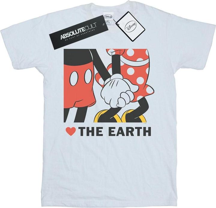 Produktbild Disney Mickey Mouse Heart The Earth TShirt (XXL)