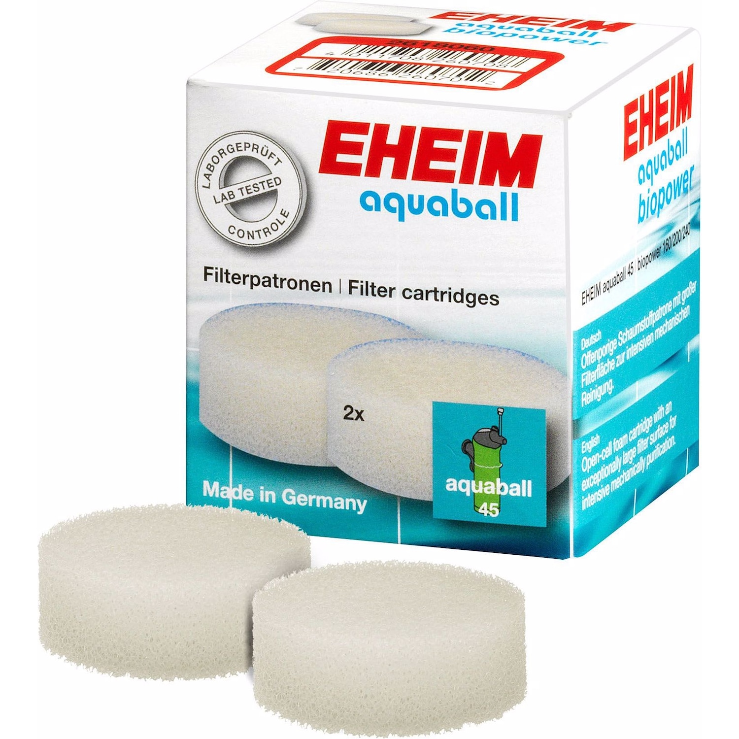 Eheim Filterpatrone (240 l, Innenfilter, Süsswasser, Meerwasser), Aquarium Filter