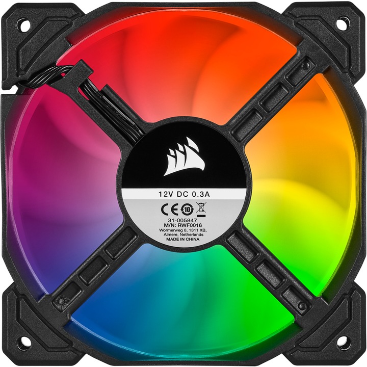 Actual product image Corsair SP120 RGB PRO (120 mm, 3 x)