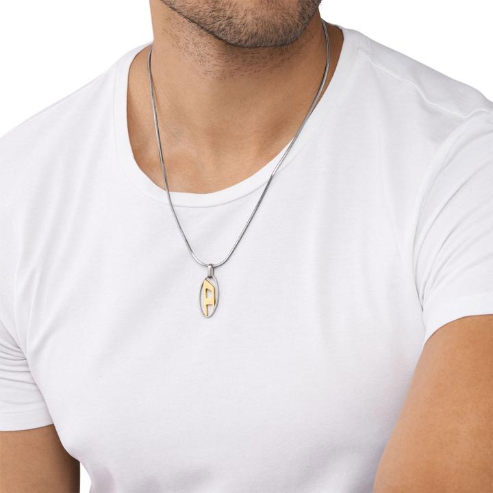 Image du produit Diesel Single Pendant (Acier inoxydable, 55 cm)