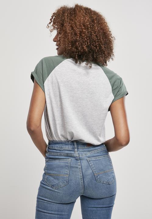 Produktbild Urban Classics Ladies Contrast Raglan Tee (M)