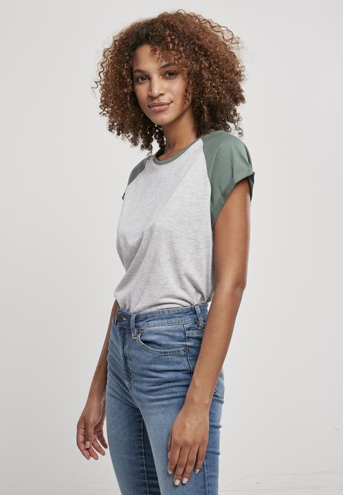 Produktbild Urban Classics Ladies Contrast Raglan Tee (M)