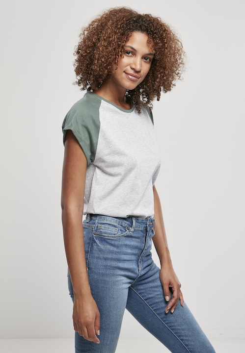 Produktbild Urban Classics Ladies Contrast Raglan Tee (XL)