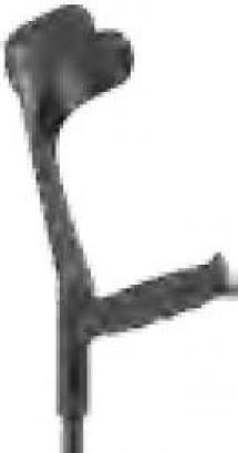 Actual product image Ossenberg Krücke met blau/schwarz Softgriff 140kg