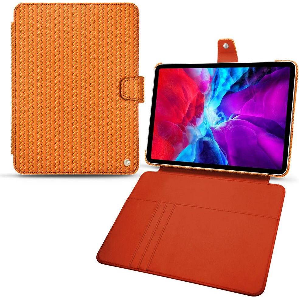 Noreve Lederschutzhülle Wallet (iPad Pro 11 2020 (2. Gen)), Tablet Hülle, Orange