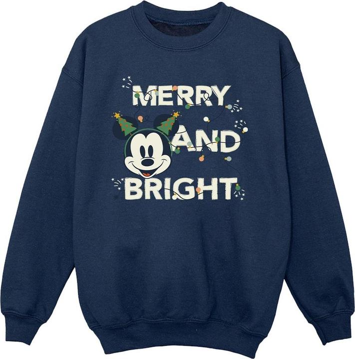 Produktbild Disney Mickey Mouse Merry & Bright Sweatshirt Mädchen (152, 158)