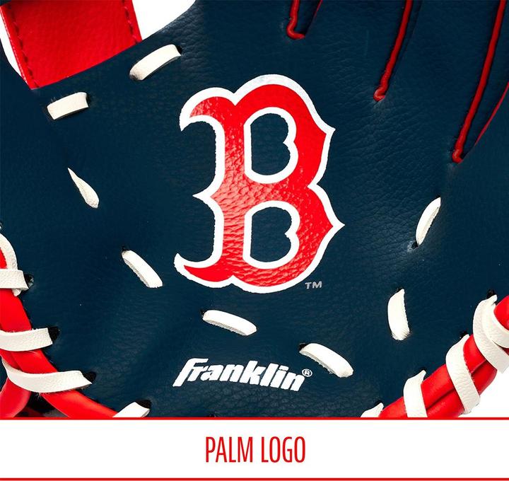Actual product image Franklin Boston Red Sox Team Glove and Ball (9.50")