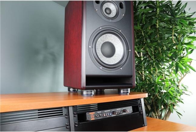 Actual product image Isoacoustics Iso-Puck 76 monitorisolatie (2 stuks) (Stand, Wall installation)