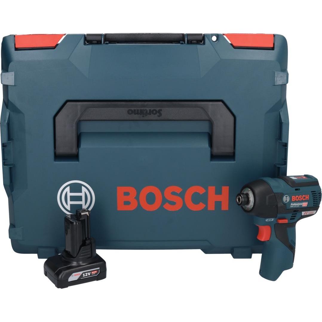 Thumbnail - Bosch Professional, Bohrmaschine + Akkuschrauber, Bosch GDR 12V-110 Professional Akku Drehschlagschrauber 12 V 110 Nm 1/...