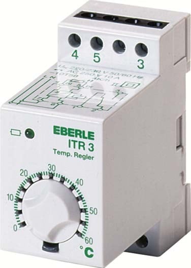 Immagine prodotto Eberle Controls Termoregolatore Eberle su guida di montaggio ITR-3 20 -40...20C AC 230V 1We pot.free