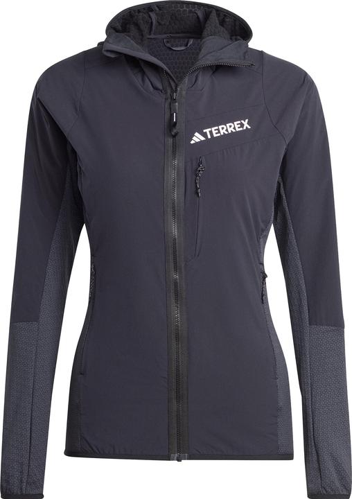 Immagine prodotto adidas Pile antivento con cappuccio Terrex Techrock da donna (L)