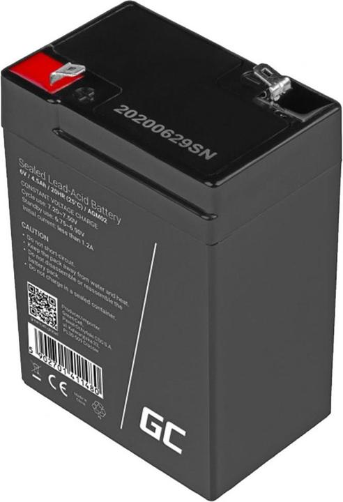 Image du produit GreenCell AGM02 (6 V, 4.50 Ah)