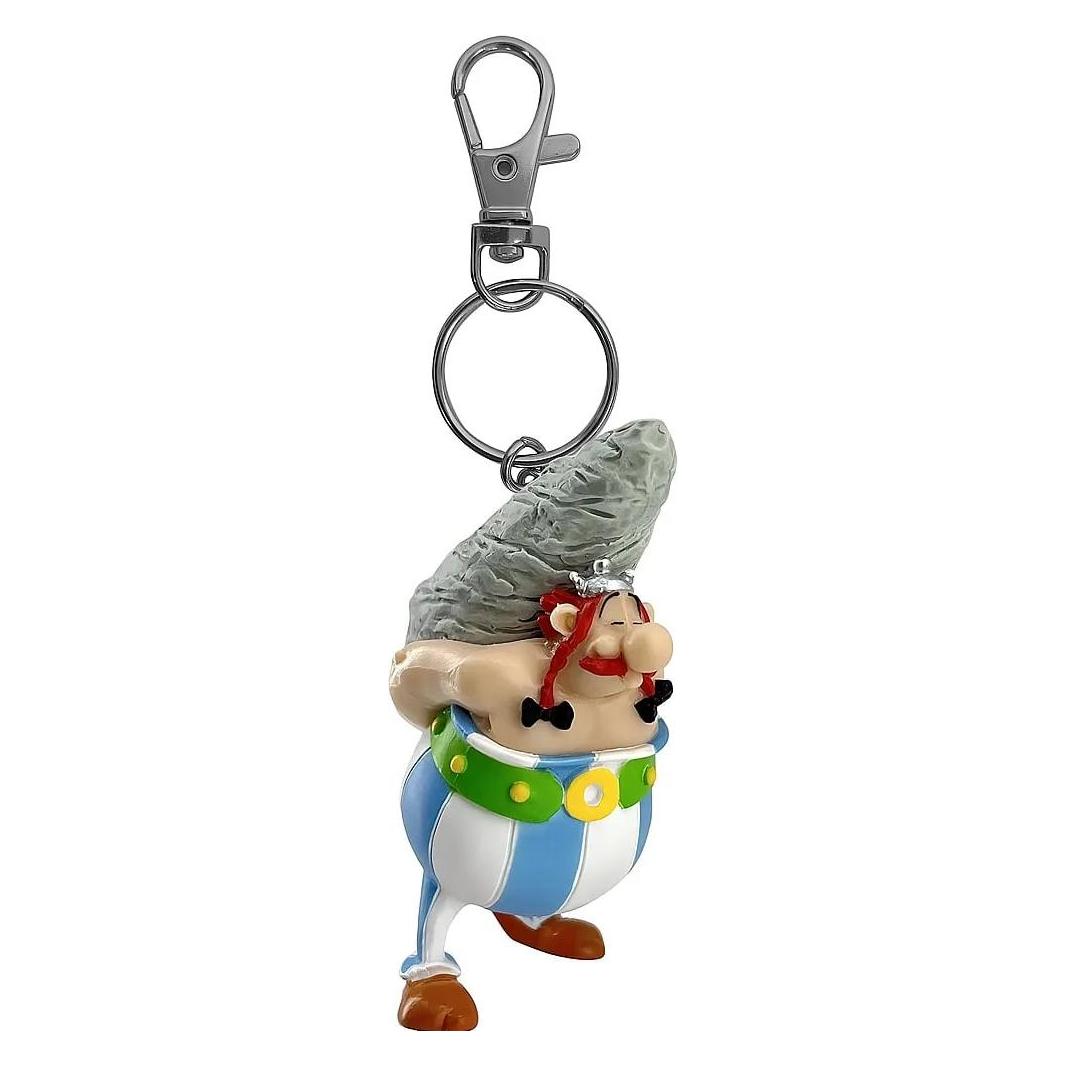 Plastoy, Schlüsselanhänger, Astérix - Porte-cles Obélix Menhir, Mehrfarbig