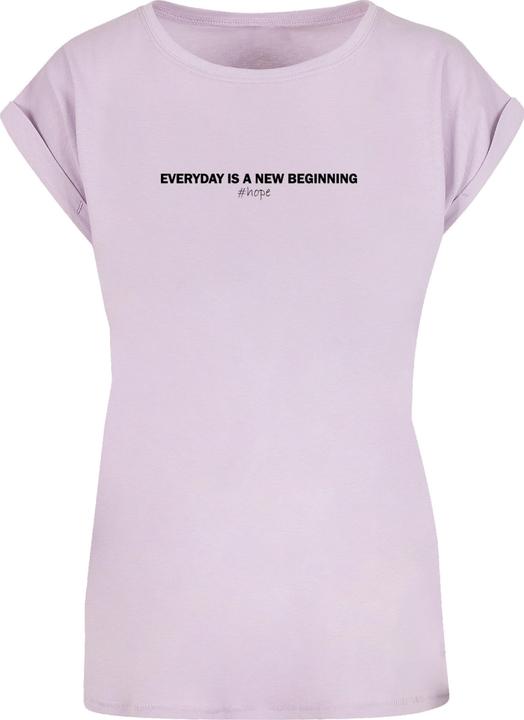 Produktbild Merchcode Ladies Hope Extended Shoulder Tee - 112549 (M)