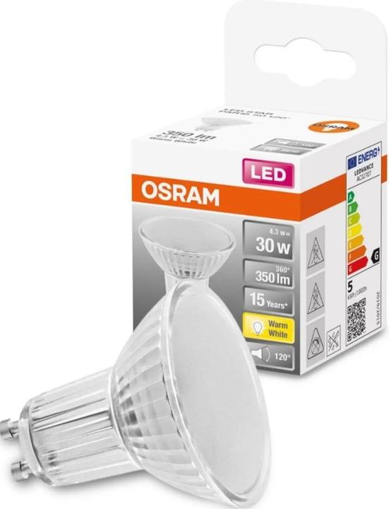 Produktbild Osram Led Star Par16 (GU10, 4.30 W, 350 lm, 1 x, G)