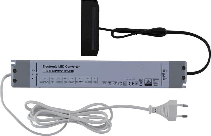 L&S LED power supply unit NG40, 12 V/DC, 10-way distributor, output 60 W
