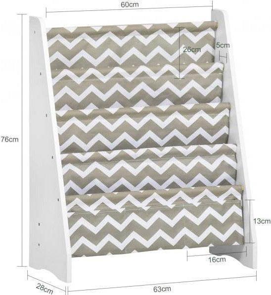 Immagine prodotto SoBuy Libreria per bambini (63 x 28 x 76 cm)