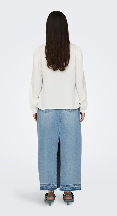 Actual product image JdY Regular fit V-neck Voluminous sleeve cut Top Top (S)