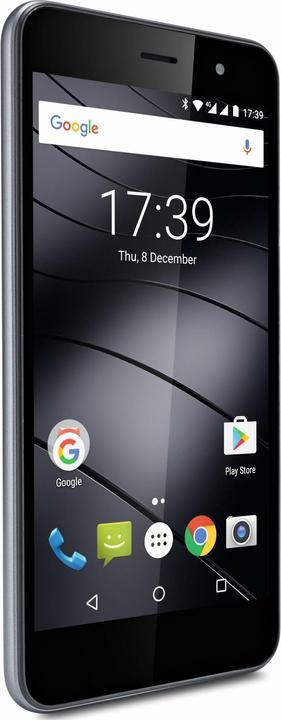 Produktbild Gigaset Gs160 (16 GB, Black, 5", Hybrid Dual SIM, 13 Mpx, 4G)