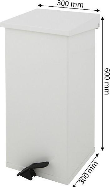 Image du produit kaiserkraft Poubelle à pédale (55 l)
