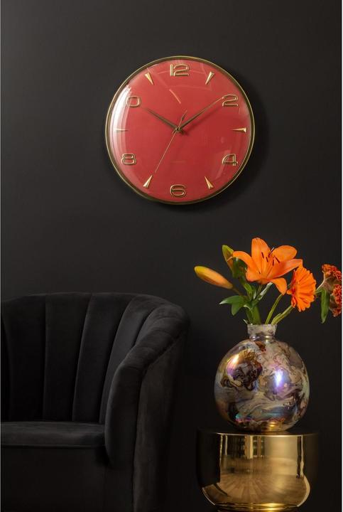 Produktbild Karlsson Wanduhr Sienna Glow Red ochre (40.60 cm)