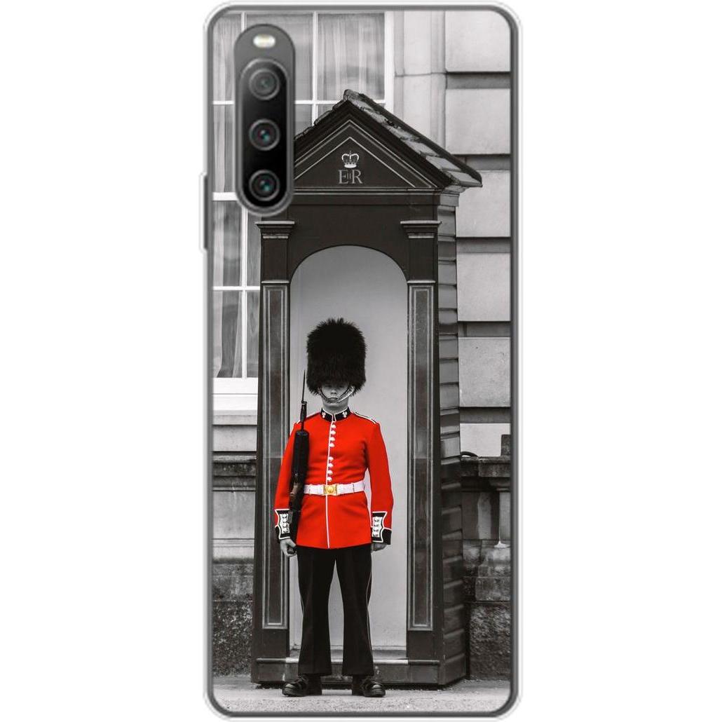 König Design Hülle Handy Schutz für Sony Xperia 10 IV Case Cover Tasche Bumper Etuis TPU Neu (Sony Xperia 10 IV), Smartp...