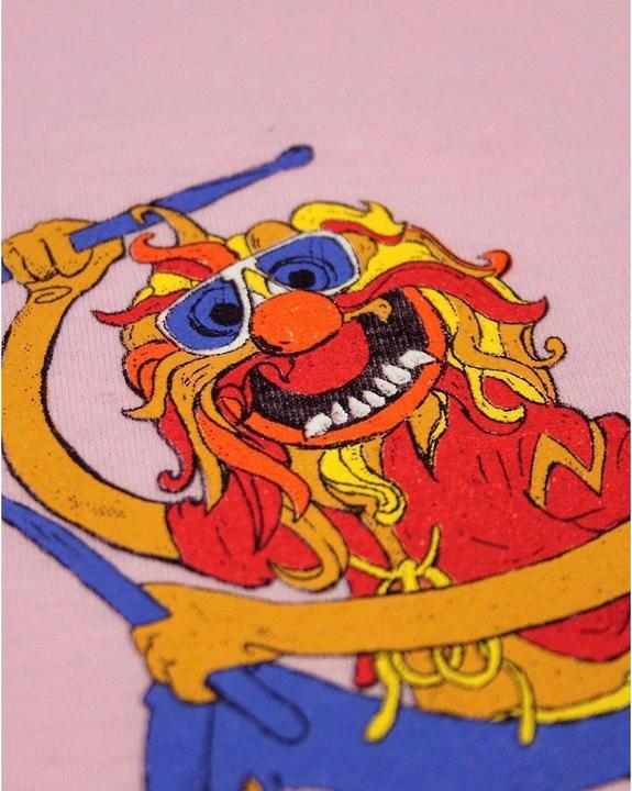 Actual product image Worn Animal Drummer Tshirt (M)