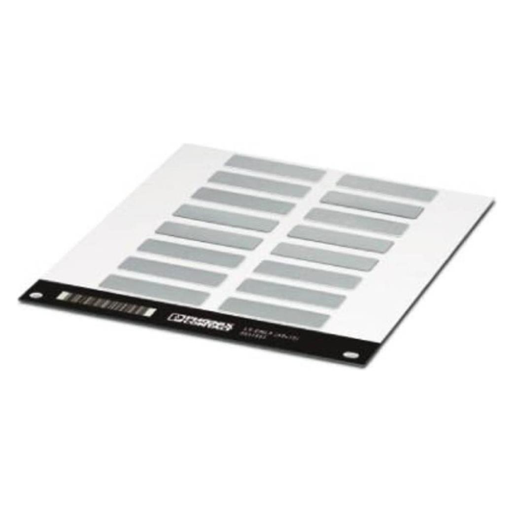 Phoenix Contact Argento Accessori Per Il Collegamento Dei Cavi, 0831583 Ls-Emlp-Al 60X15 Marcatore Di Dispositivi Tipo Di Fissaggio Alluminio Quantità