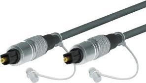 Actual product image Tecline Cordon Toslink Professionnel HQ M/M - 5.00m (5 m, Optical)