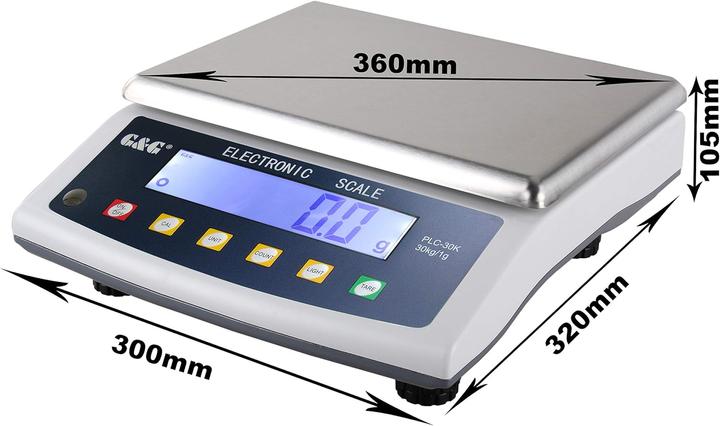 Produktbild PLC-30K Präzisionswaage