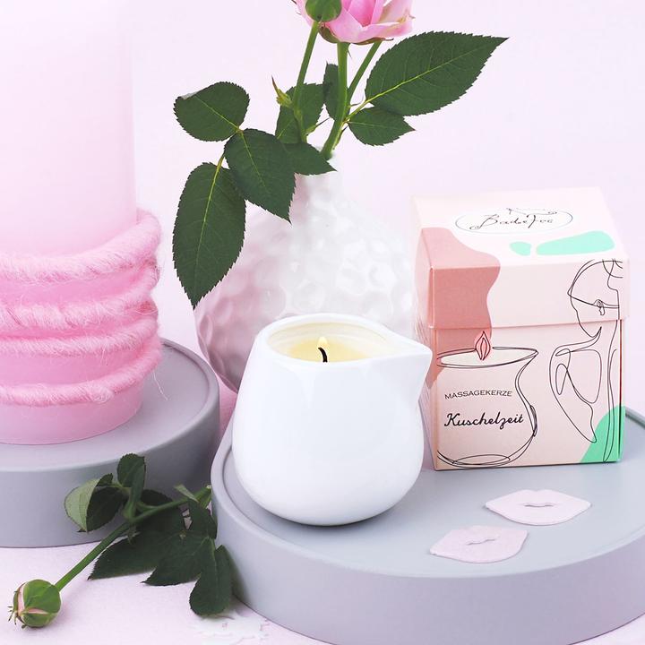 Produktbild BadeFee Massagekerze Kuschelzeit