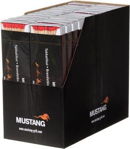 Mustang Grill Fiammiferi Per Caminetto 20cm 45pz