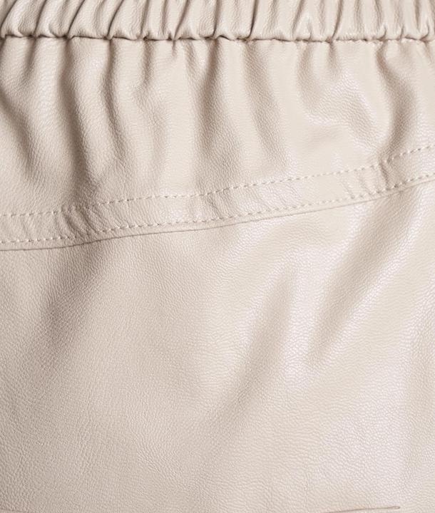 Actual product image Eco-leather shorts