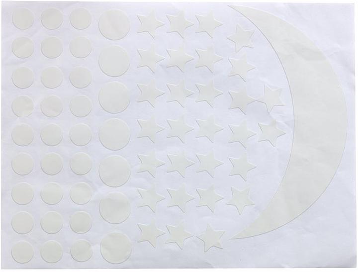 Produktbild Infactory Phosphoreszierende Sternenhimmel-Wandsticker, 300er-Set (30 x 22.5 cm)