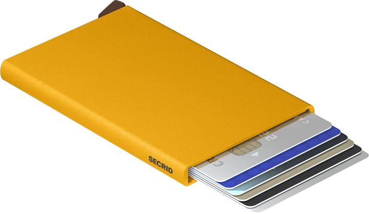 Actual product image Secrid Cardprotector Wallet, ochre