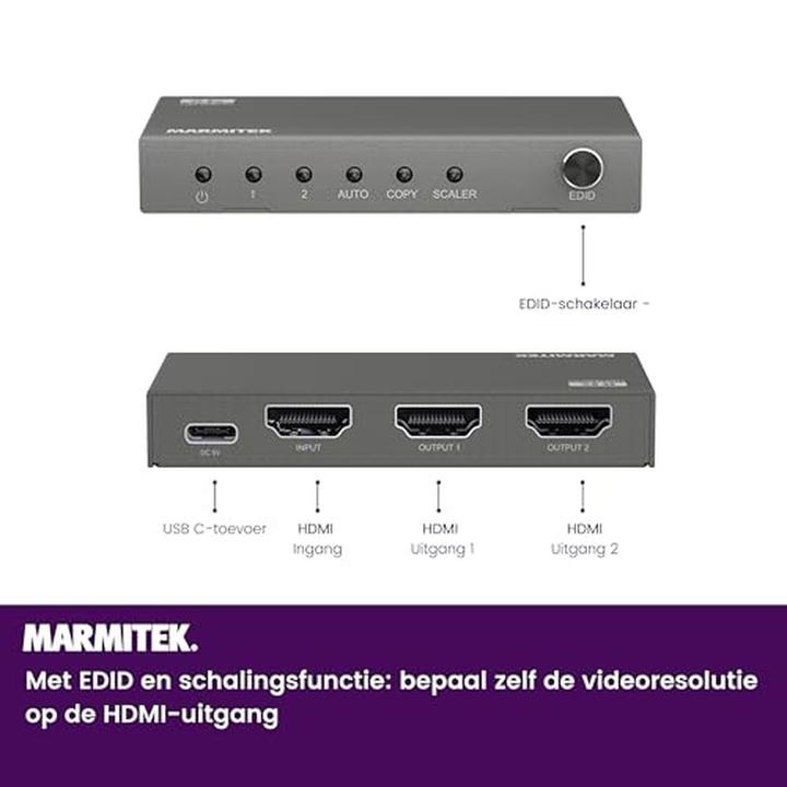 Produktbild Marmitek HDMI-Verteiler Split 712