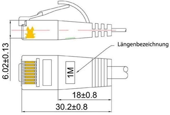 Produktbild Wirewin Netzwerkkabel (UTP, CAT6, 15 m)