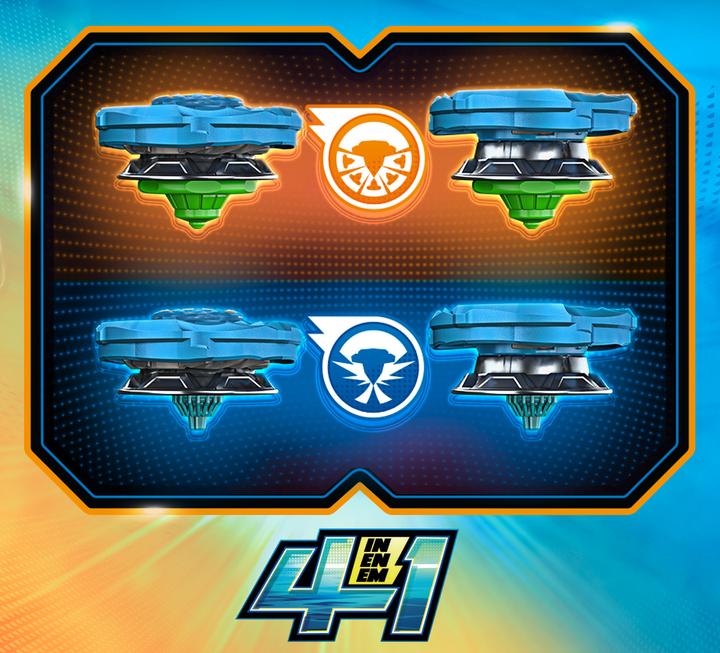 Immagine prodotto Hasbro Trottola Beyblade Burst QuadStrike Whirl Knight Battle (Tedesco, Francese, Italiano, Inglese)