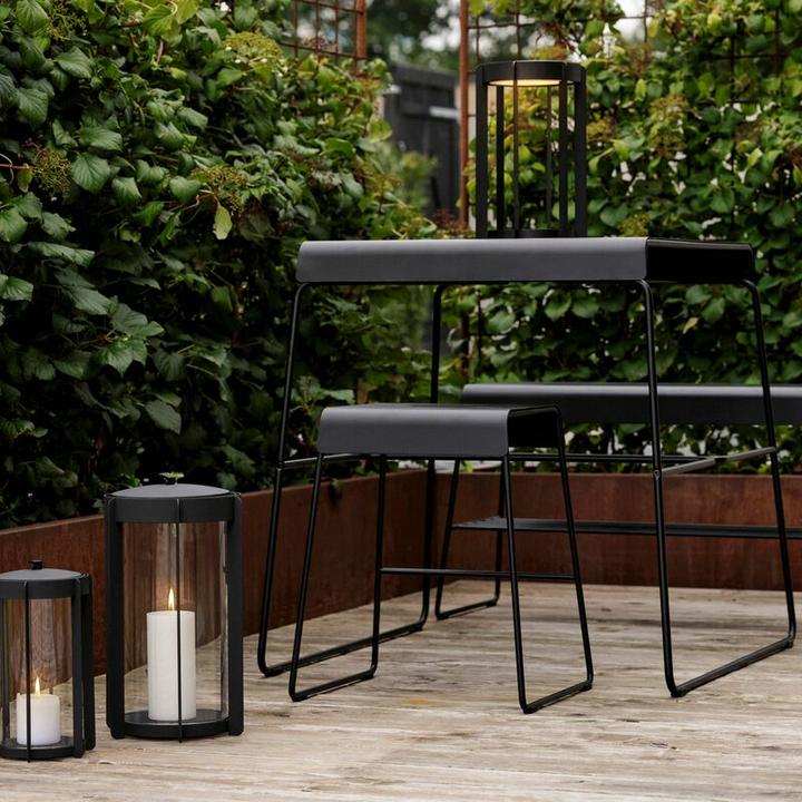 Produktbild Zone Denmark Laterne Firefly L 35 cm, Schwarz (1 x)