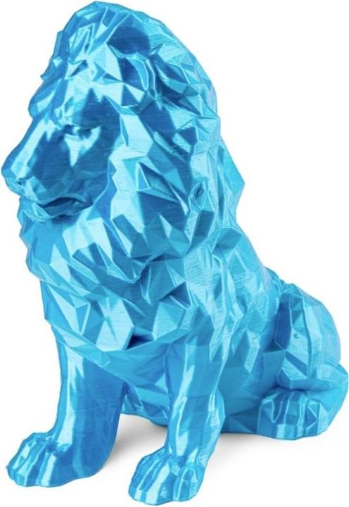 Actual product image Filament SILK PLA 1.75mm Candy Blue 1kg (PLA, 1.75 mm, 1000 g)