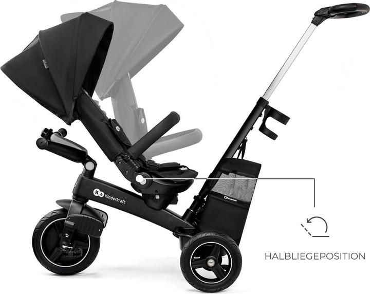 Actual product image KinderKraft Easytwist Black Trójkołowy