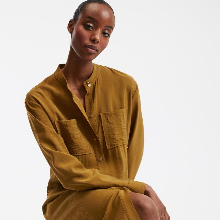 Image du produit La Redoute Collections Gerades langes Kleid (S)