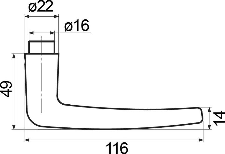 Image du produit Mega Poignées de porte 32.640 / 33.640