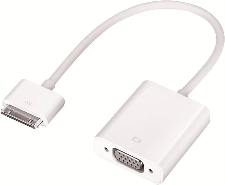 Produktbild Apple Dock Connector to VGA Adapter (D-Sub 15 Pol, VGA)