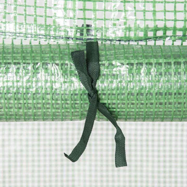 Image du produit Outsunny Serre en film plastique avec tubes en acier