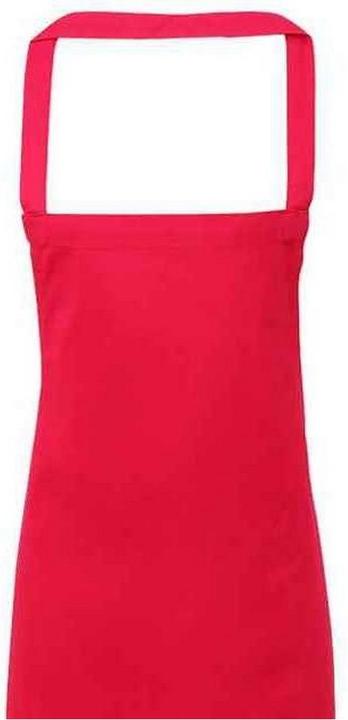 Actual product image Premier Unisex Adult Cotton Bibbed Apron (One size)