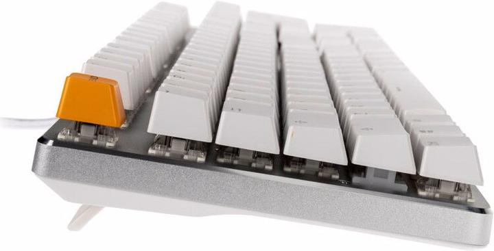 Actual product image Glorious PC Gaming Race PC Gaming Race GMMK Full Size White Ice Edition - Gateron-Brown, USA-Layout (USA, Cable)